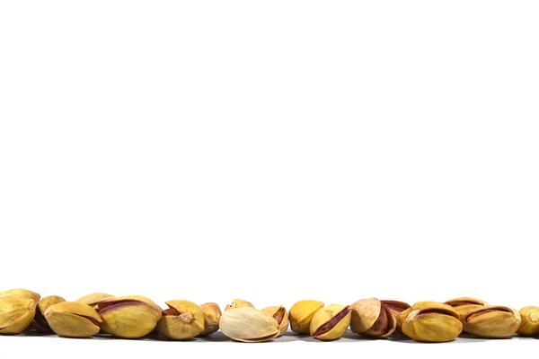Düz çizgi Pistachios kopyalama alanı Beyaz Arkaplan