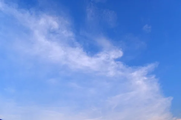 Sky Blue Background Natural Background Sky Clouds Sunlight — Stock Photo, Image