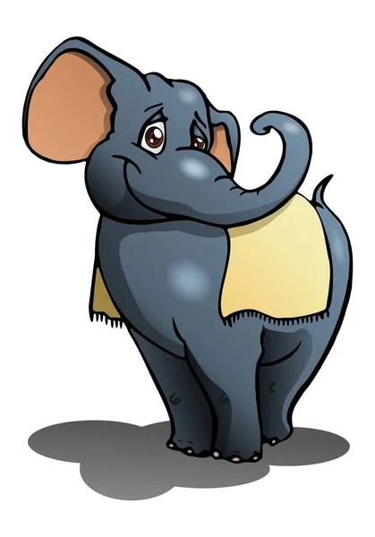 Lovely cute elephant — Stock Photo, Image