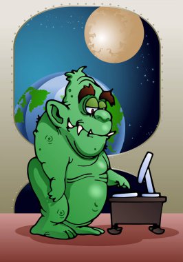 canavar dokunmatik bilgisayar