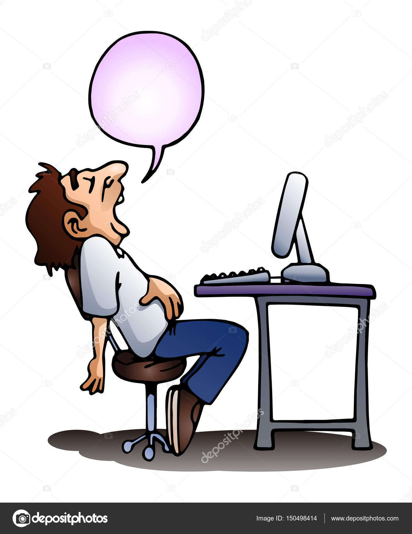 R&eacute;sultat de recherche d'images pour "image  personne qui dort devant son ordinateure"