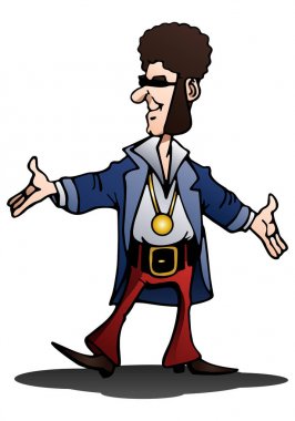 izole beyaz modern dans stili