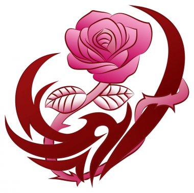 büyük çiçek tatto