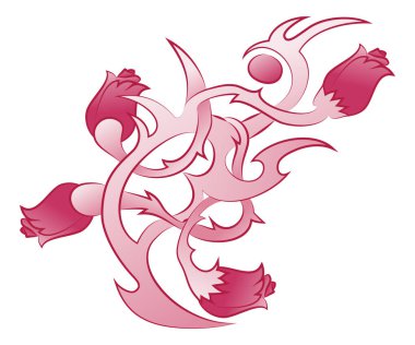 çiçek süsleme dövme