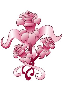 zarif çiçek dövme