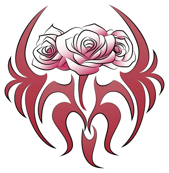 kafes çiçek dövme