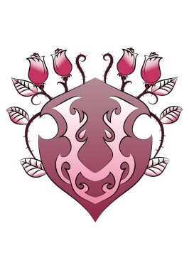 kalkan çiçek dövme