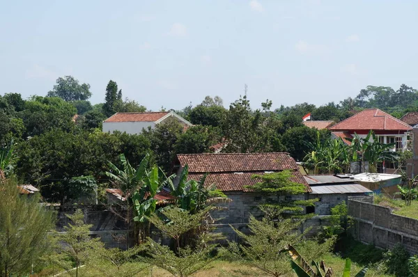 Rumah top up view — Stok Foto