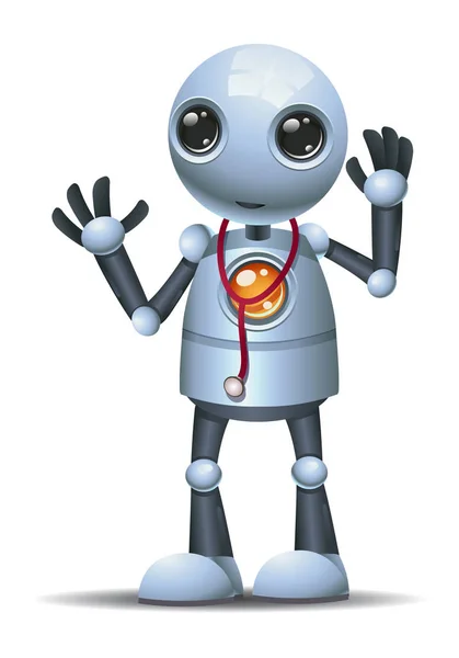 Μικρή γιατρός ρομπότ — Φωτογραφία Αρχείου
