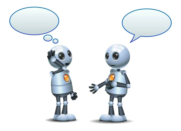 Pequeña conversación robot —  Fotos de Stock