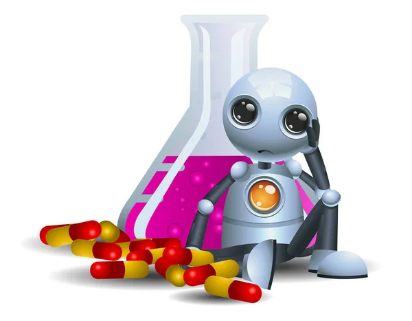 Маленькие таблетки, потребляющие роботов — стоковое фото