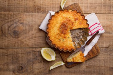 Limon ve ricotta peynirli kek