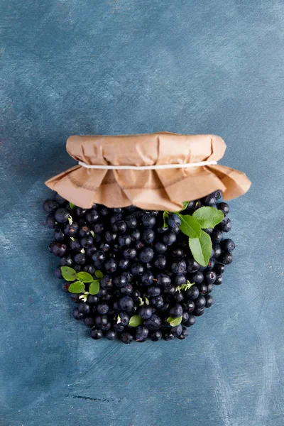 Fresh blueberry for summer preserves — Stock Photo, Image
