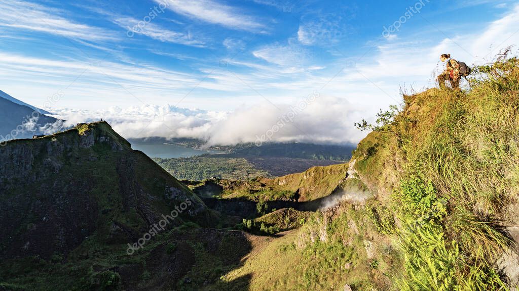 scenic landscape view of Bali, Indonesia