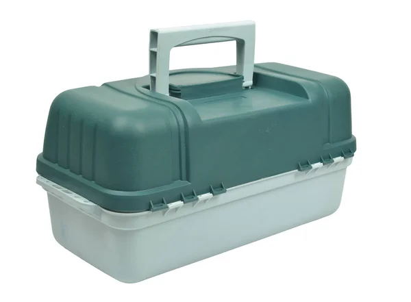 Beyaz arkaplanda izole edilmiş bir kutu