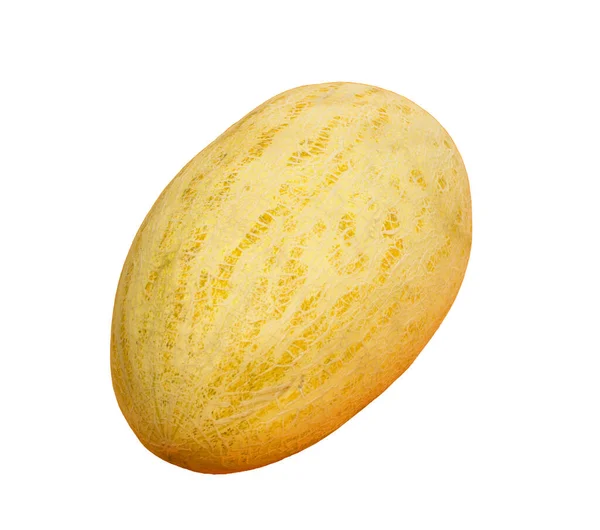 Melone Isolato Fondo Bianco — Foto Stock