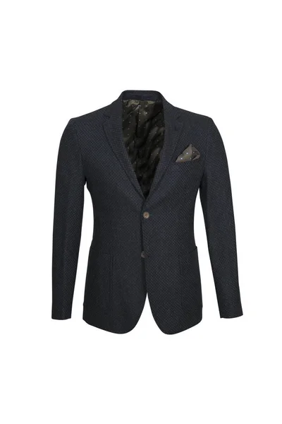 Beyaz arkaplanda izole edilmiş bir ceket