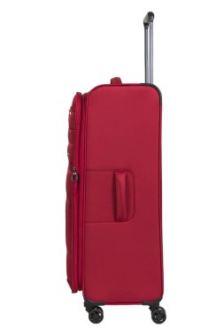 Bavul beyaz bir arkaplanda izole edildi