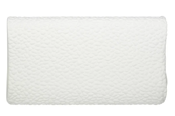 White Orthopedic Pillow Isolated White Background — Stock Photo, Image
