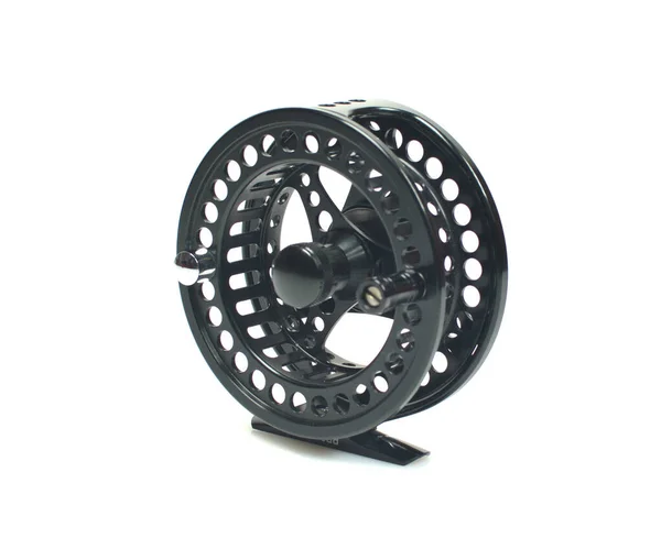 Sinek avlama makarası beyaz arkaplanda izole