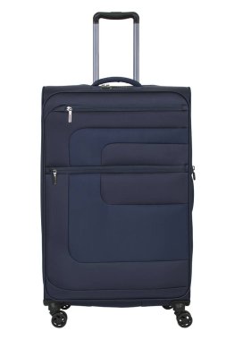 Bavul beyaz bir arkaplanda izole edildi