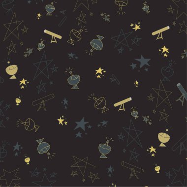 Modern astronomi deseni her amaç için harika bir tasarım.