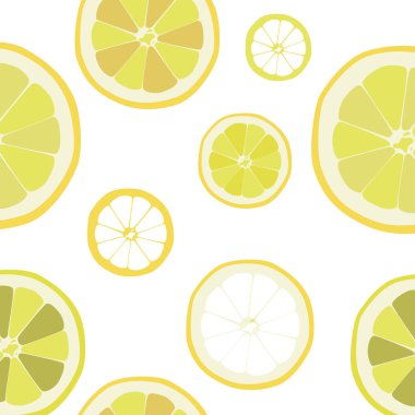 Kusursuz limon deseni. Arkaplan