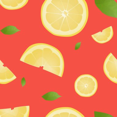 Taze limonun kusursuz deseni