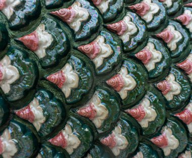 Çamur kiremit desen arkaplanı