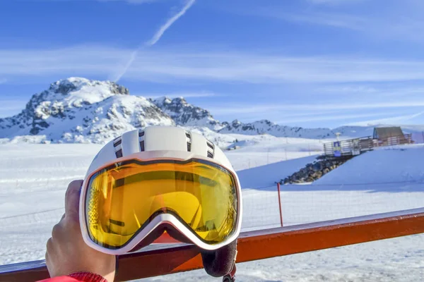 Alpen Italië Skiën Sneeuw Kou Stockfoto