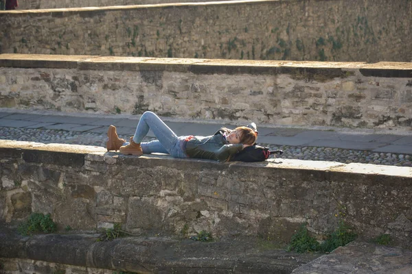 Bergamo Lisesi 'nin Panorama' sı ve ünlü Venedik duvarları. Üst kasaba anıtlarla ve güzel kiliselerle dolu..