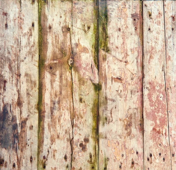 The texture of the wood on the old vintage furniture. A crack in the paint and on the wood surface.