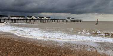 Southwold pier İngiltere'de