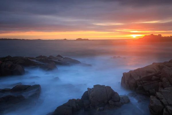 Západ slunce na Cobo — Stock fotografie