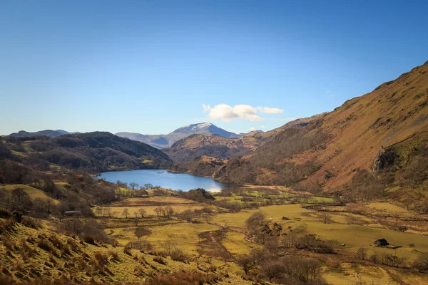 Die Wunderschöne Landschaft Des Snowdonia Nationalparks Wales — Stockfoto