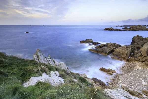 Guernsey günbatımı — Stok fotoğraf