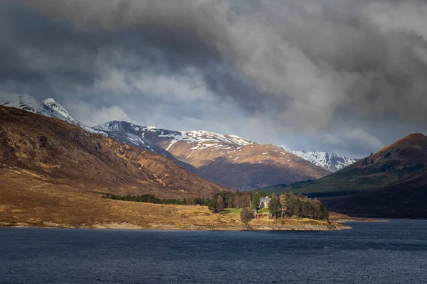 Uma Vista Panorâmica Ilha Skye Escócia Reino Unido — Fotografia de Stock