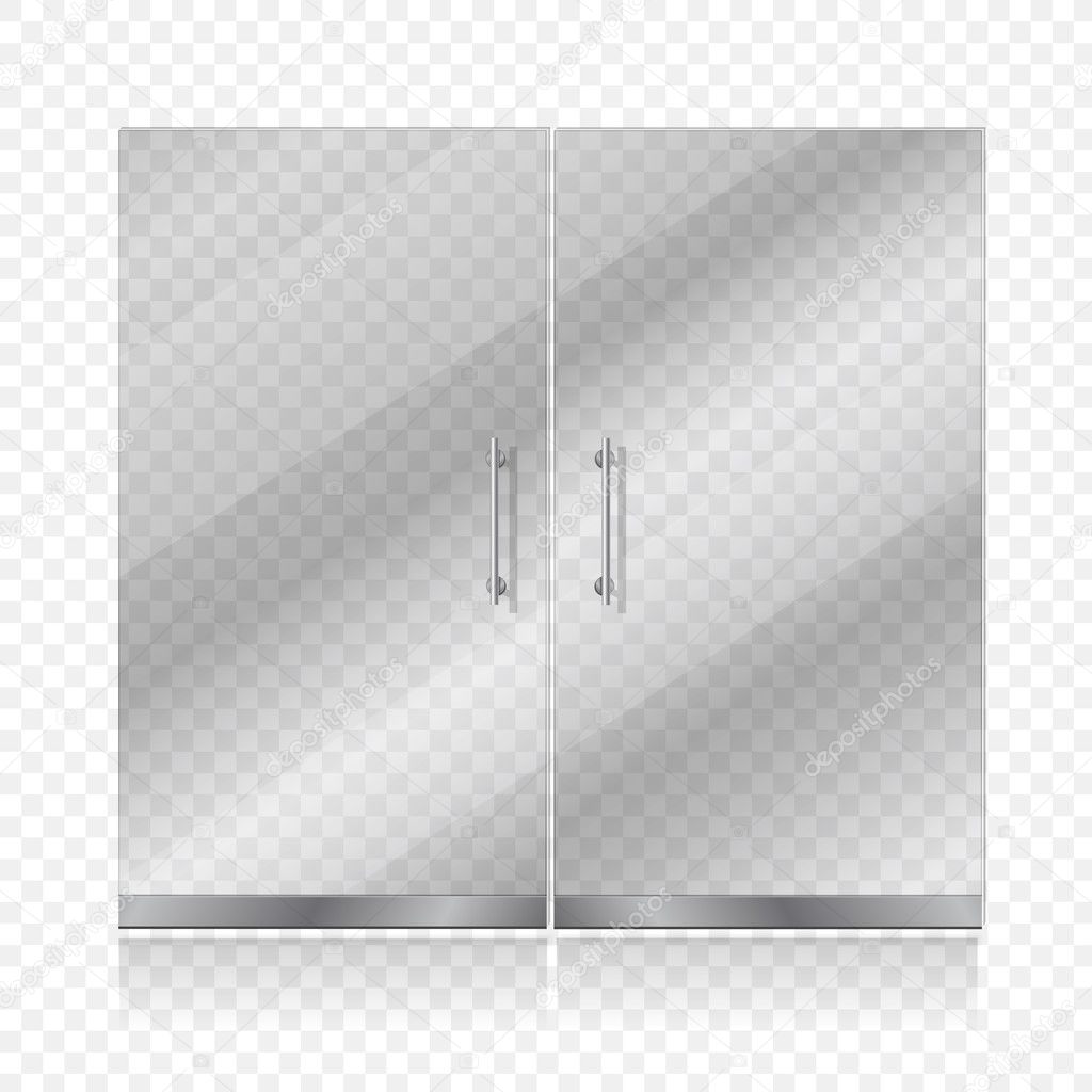 Download Transparent Glass Door Isolated Entrance Passage Mock Up Vector Illustration Stock Vector C Lightkite 128062456 PSD Mockup Templates