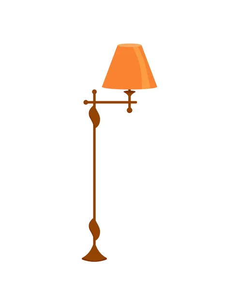 Набор ярких мультяшных напольных ламп — стоковый вектор