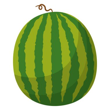 Çizgi film tarzında karpuz..