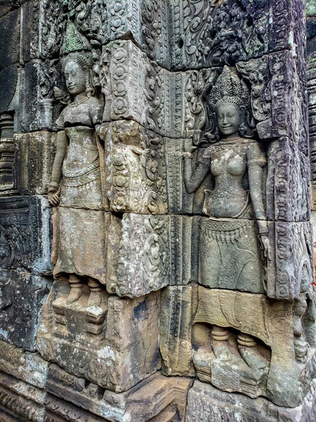 カンボジアのシェムリアップ 2019年12月29日 アンコールワット寺院観光訪問 — ストック写真