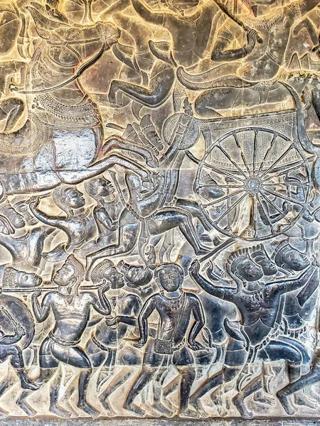 Siem Reap Kamboçya Aralık 2019 Angkor Wat Tapınağı Turizmi — Stok fotoğraf