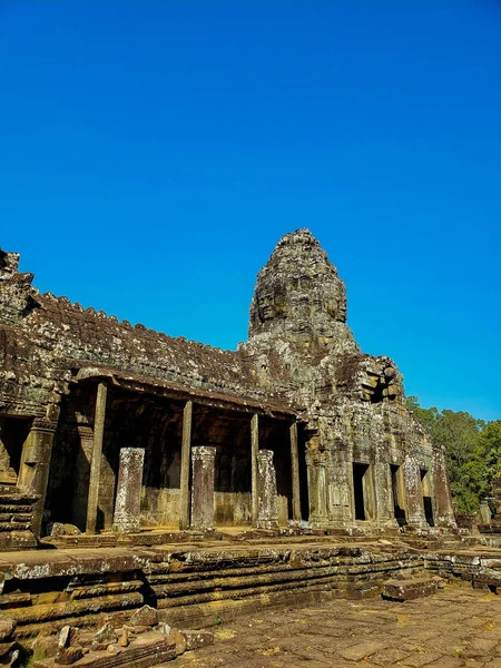 Siem Reap Camboja Dezembro 2019 Visita Turística Templo Angkor Wat — Fotografia de Stock