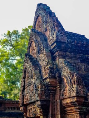 Siem Reap, Kamboçya, 30 Aralık 2019 Angkor Wat Tapınağı Turizmi