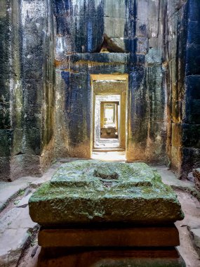 Siem Reap, Kamboçya, 30 Aralık 2019 Angkor Wat Tapınağı Turizmi