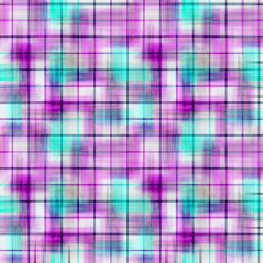 Tartan Tasarım Arkaplanı ve Kusursuz Sanat. İskoç ekose. Modern desen..