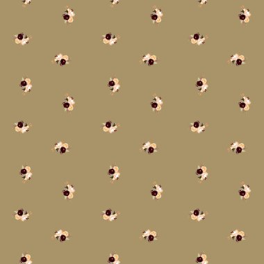 Kusursuz çiçek desenli tasarım ..