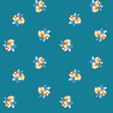 Kusursuz çiçek desenli tasarım ..