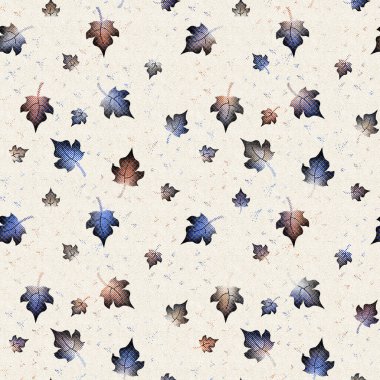 Yapraklı kusursuz desen..