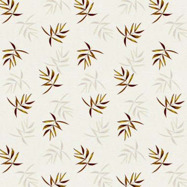 Yapraklı kusursuz desen..